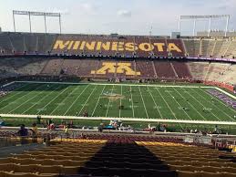 Minnesota Football Tcf Bank Stadium Seating Chart