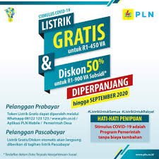 Media informasi tentang layanan jasa pos untuk wilayah. Bantuan Listrik Gratis Pelanggan 450 Va Dan Diskon 50 Persen Pelanggan 900 Va Diperpanjang Sampai September Fokus Borneo