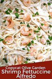 Copycat Olive Garden Shrimp Alfredo Three Olives Branch Recipe In 2020 Vegan Pasta Recipes Shrimp Alfredo Seafood Recipes