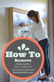 How to clean a chalkboard. Finally How To Remove Chalk Marker Clean A Chalkboard