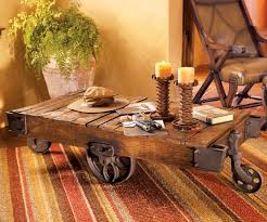 Get a piece of american history! 65 Industrial Cart Table Ideas Industrial Cart Cart Coffee Table Table
