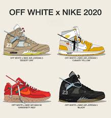 Stashed Snkrs On Instagram This Is The Current Off White X Nike Lineup For 2020 However The Only Pair That Is 100 Confirmed To Drop Is The Ow X Nike J I 2020