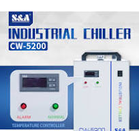 CO2 Laser Cutter Water Chiller Industrial CW5000 CW5200 S&A ...
