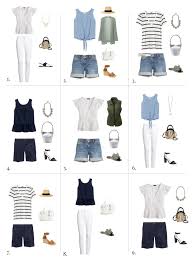 Wardrobe Staples And Outfit Ideas For Women In Their 30 S The Daileigh Summer Capsule Wardrobe Clothes For Women In 30 S Casual Summer Outfits