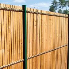 Brise Vue Kit Bois De Meleze Cloture Panneau Rigide Brise Vue Grillage Rigide Brise Vue Bois