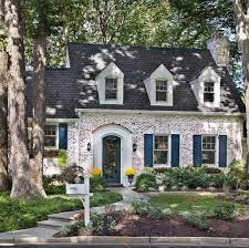 Whitewashing brick fireplaces and home interior/exterior walls have come back in style lately, obviously in response to those of us without a farmhouse or shiplap hiding behind our walls. Love Whitewashed Brick House Exterior Pretty House Exterior Brick