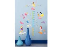 details about disney princess ballet wall sticker nursery child girl height chart included