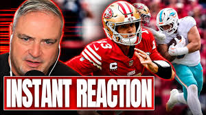REACTION: 49ers DESTROY The Miami Dolphins 35 - 13 - YouTube