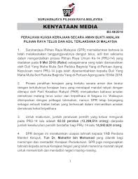 Selepas peristiwa perang dunia kedua berakhir pada tahun 1945, diikuti dengan pengunduran tentera jepun dari tanah melayu, semangat nasionalisme di kalangan rakyat tanah melayu ketika itu amat ketara. Pru14 Suruhanjaya Pilihan Raya Malaysia Kenyataan Media Facebook