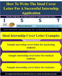 Simple internship cover letter example. How To Write The Ideal Cover Letter For A Successful Internship Application Newjhelum