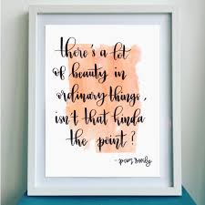 The Office Tv Show Quote Handmade Poster With Colorful Orange Background Pam Beesly Home Decor Wall Dec Office Quotes Senior Quotes Home Improvement Tv Show