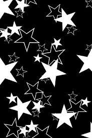 Letters r and b stylized in white on a red background. Black White Star Wallpaper Black And White Stars Star Background
