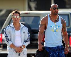 Wahlberg—who at the time went by the stage name marky mark—was famous for making poppy rap songs, like the 1991 hit good vibrations, and for being in his underwear, both in music videos and i just watched the trailer for your new movie pain & gain, which comes out this weekend. Pain Gain Action Mark Wahlberg Dwayne Johnson Anthony Mackie Raid Rush