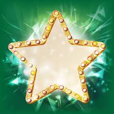 ذهبي تألق تأطير سهم التوجيه توهج عنصر النجم ب أضاء لمبات صور المتجهات مع المواد png golden star frame star shape