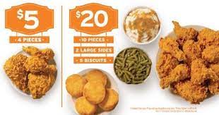 Popeyes Offers 5 10 And 20 Fried Chicken Deals Brand Eating