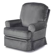 Best Chairs Dakota Swivel Glider Recliner Caviar Velvet Upholstered Swivel Chairs Cool Chairs Swivel Glider Recliner