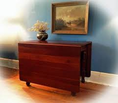 C1890 Antique Cherry Drop Leaf Gateleg Dining Table From Greentiques Drop Leaf Table Vintage Table Decor