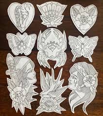 Maybe you would like to learn more about one of these? Greg Briko On Instagram Flashs Disponibles Available Traditional Tattoo Stencils Traditional Tattoo Outline Traditional Tattoo Art