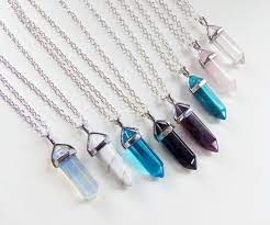 Crystal Necklace Hexagonal Point Quartz Crystals Gemstone Natural Stone Pendantnecklaces For Only 5 E Crystal Necklace Magical Jewelry Quartz Crystal Necklace