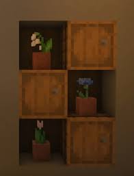 Barro S And Flower Pots Minecraft Designs Minecraft Interior Design Minecraft Furniture