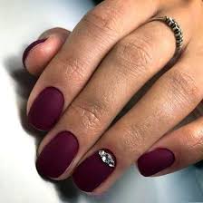 30 Stunning Burgundy Nails Designs That Will Conquer Your Heart With Images Red Acrylic Nails Burgundy Nails Trendy Nails