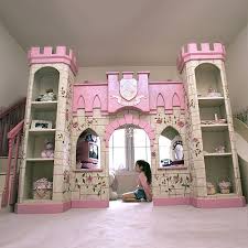 Girls Room That Looks Like A Fairytale Princess Castle Kidsomania Girls Loft Bed Cheap Bunk Beds Playhouse Loft Bed