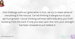 Our generation has had no great war, no great depression. Jerry J Panou Quote About Thinking Challenge Generation Concentrating All Christian Quotes