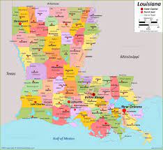 Plan your visit to louisiana, usa: Louisiana State Maps Usa Maps Of Louisiana La