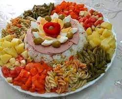 أشكال متنوعة من السلطات الحلويات المغربية فيسبوك