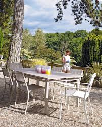 Table Oasis 160 240x80 Taupe Tables Et Chaises De Jardin Garden Furniture Outdoor Furniture Outdoor Decor