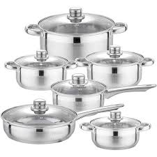 Des ensembles de casseroles offre valable uniquement sur www.mathon.fr jusqu'au 18/01/2021, hors frais de port et non cumulable. Velaze Batterie De Cuisine Induction Sets De Poeles Et Casseroles En Acier Inoxydable 18 10 Serie Motti De 12pcs Cocottes Faitout Achat Vente Batterie De Cuisine Velaze Batterie De Cuisine Cdiscount