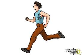 All you need to do is follow these easy steps! How To Draw A Running Person Drawingnow