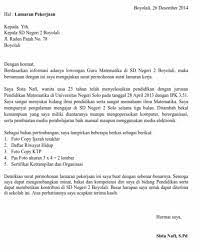 Sehubungan dengan informasi dibukanya lowongan pekerjaan di pt. Contoh Surat Lamaran Pekerjaan Untuk Honor Kumpulan Contoh Surat Dan Soal Terlengkap