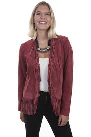 Scully Leather Suede Fringe Jacket