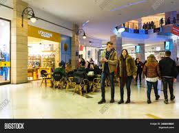 With approximately 90,000 sqm of gross leasable area, afi cotroceni is romania's largest shopping mall. Shoppers Visit Mall Image Photo Free Trial Bigstock