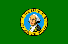 The seal is featured as the main element on both sides of the flag of washington. Washington Facts Map And State Symbols Enchantedlearning Com
