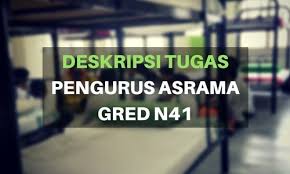 Contohnya, membantu warden asrama dalam urusan pendaftaran dan penempatan penghuni asrama. Deskripsi Tugas Pengurus Asrama Gred N41 Jawatan Kosong