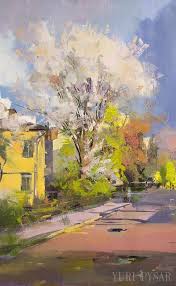 Contemporary Landscape Art Spring Painting Impressionist Canvas Art Green Landscape Painting Contemporary Landscapes Art Landscape Art Landscape Paintings