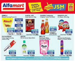 Update juni 2021 ✅ daftar katalog promo alfamart terbaru bulan ini. Promo Jsm Alfamart 11 13 September 2020 Diskon Akhir Pekan Ini