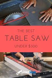 Best Budget Table Saw Under 300 In 2021 Review Table Saw Best Table Saw Simple Woodworking Plans