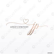 With experience in all design phases, jp design group provides an. Anfangliches Jp Beauty Monogramm Und Elegantes Logo Design Stock Vektorgrafi Crushpixel