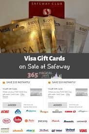 Since exact gift card availability will vary by store, you may want to check with your local albertsons to confirm that it has your desired gift card in stock before. Visa Gift Cards On Sale At Safeway 365 Magical Days Of Travel