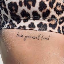 Love yourself first tattoo in arabic one of the tattoos i. Tiny Tattoo Love Yourself First Discreet Tattoos Tattoos Dainty Tattoos