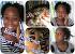 Bantu Knots Medium Length Hair