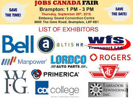 List Of Hiring Companies For Bramptonjob Fair On September 26th 2019 1pm 3pm At The Embassygrandconventioncentre F Marketing Jobs Job Fair Job