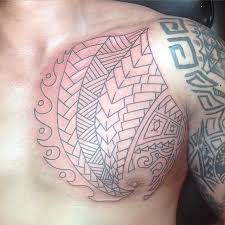 Are you interested in something polynesian? Age Tattoos Good Start To This Polynesian Chest Panel Didn T