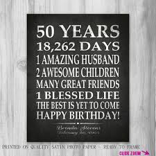 Age 50 Birthday 50th Birthday Ideas For Women 50th Birthday Party Gift Personalized 50 Birthday Print Over The Hill Best Friend Banner Black 50th Birthday Party Gifts Moms 50th Birthday Birthday Party Gift