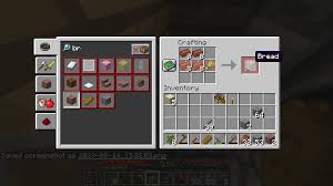 In the crafting table, add the 3 wheat to the grid. How To Make Bread Inside Of A Brick Block Minecraft