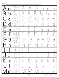 Before i get into the free alphabet tracing printables pdf, i want to share with you some of our favorite supplies along with the many ways you can possibly . Kindergarten Letter Tracing Worksheets Pdf Lilmossmadscientist