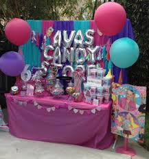 Like A Kid In A Candy Store Barbie Birthday Party Jojo Siwa Birthday Kids Themed Birthday Parties